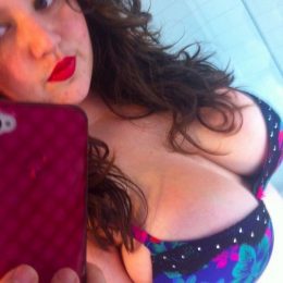 self shot of busty teen 24