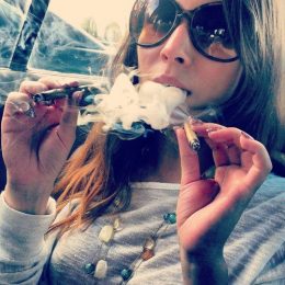 hot stoner girl 22